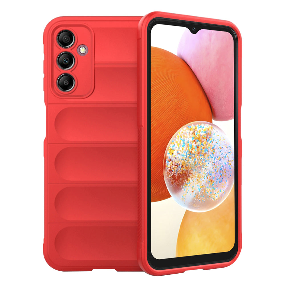 Deksel til Samsung Galaxy A14 A145 / A14 5G A146, Techsuit, Magic Shield, Rød