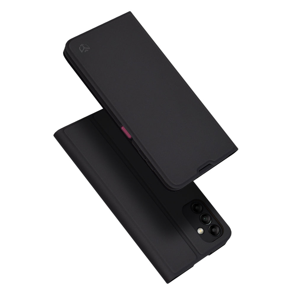 Deksel til Samsung Galaxy A14 A145 / A14 5G A146, Techsuit, Magskin Book, Svart
