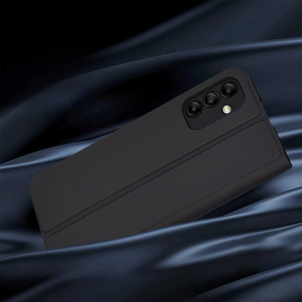Deksel til Samsung Galaxy A14 A145 / A14 5G A146, Techsuit, Magskin Book, Svart