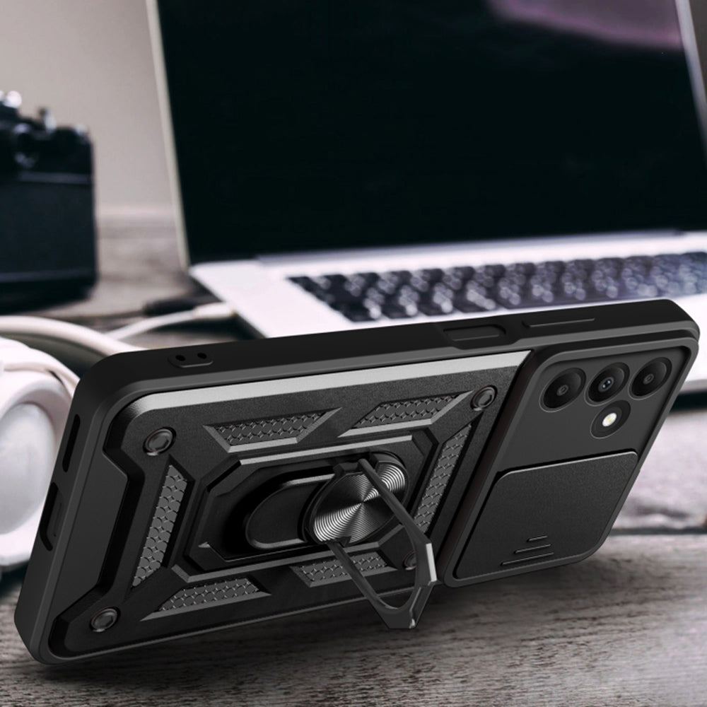 Deksel til Samsung Galaxy A15 5G A156 / A15 A155, Techsuit, CamShield, Blå