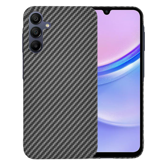 Deksel til Samsung Galaxy A15 5G A156 / A15 A155, Techsuit, Carbonite FiberShell, Svart