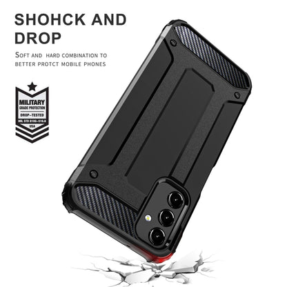 Deksel for Samsung Galaxy A15 5G A156 / A15 A155, Techsuit, Hybrid Armor, Svart