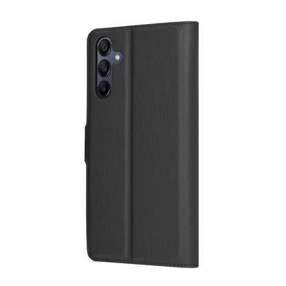 Deksel for Samsung Galaxy A15 5G A156 / A15 A155, Techsuit, Leather Folio, Svart