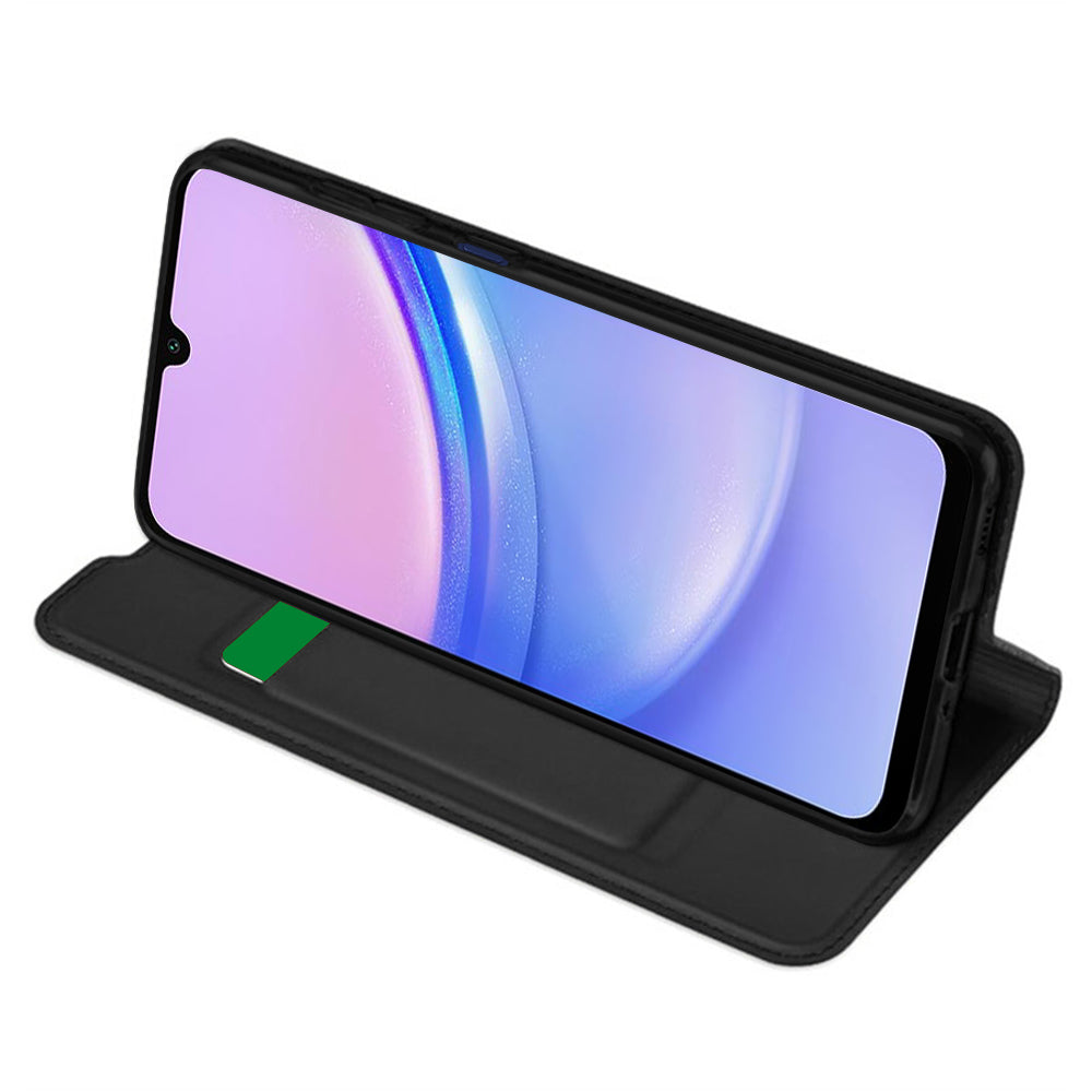 Deksel til Samsung Galaxy A15 5G A156 / A15 A155, Techsuit, Magskin Book, Svart