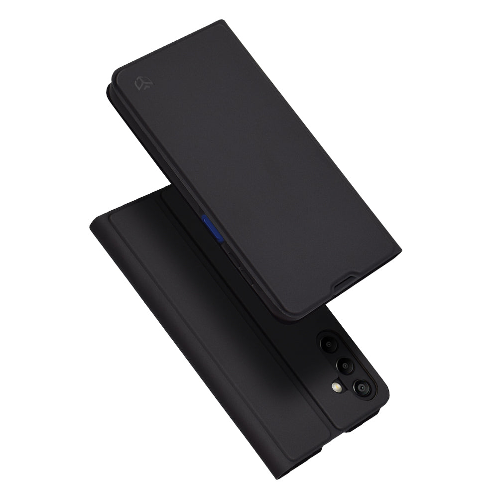 Deksel til Samsung Galaxy A15 5G A156 / A15 A155, Techsuit, Magskin Book, Svart