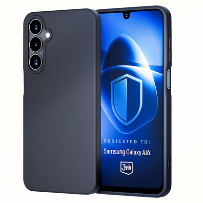 Deksel for Samsung Galaxy A16 5G A166 / A16 4G A165, 3MK, Matt Svart