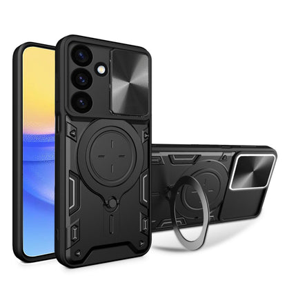 Deksel for Samsung Galaxy A16 5G A166 / A16 4G A165, Techsuit, CamGuard Pro, Svart