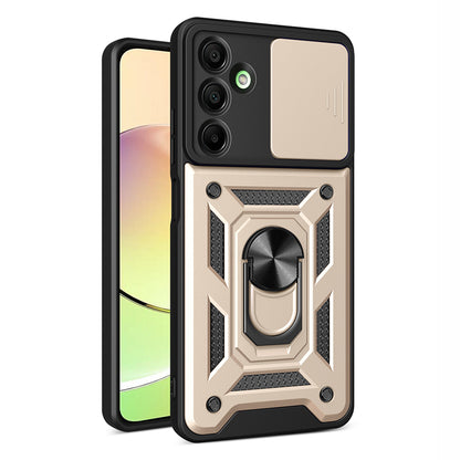 Deksel til Samsung Galaxy A16 5G A166 / A16 4G A165, Techsuit, CamShield, Gullfarget