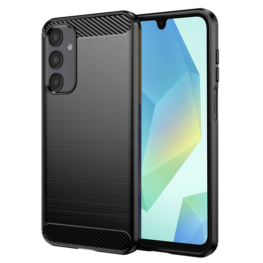 Deksel for Samsung Galaxy A16 5G A166 / A16 4G A165, Techsuit, Karbon, Svart