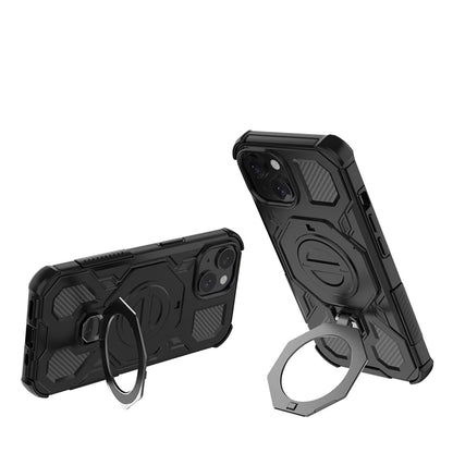 Deksel til Samsung Galaxy A16 5G A166 / A16 4G A165, Techsuit, Carbon Shield Pro, Svart