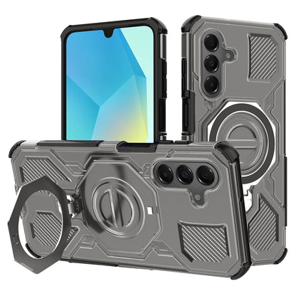 Deksel for Samsung Galaxy A16 5G A166 / A16 4G A165, Techsuit, Carbon Shield Pro, Lys Svart