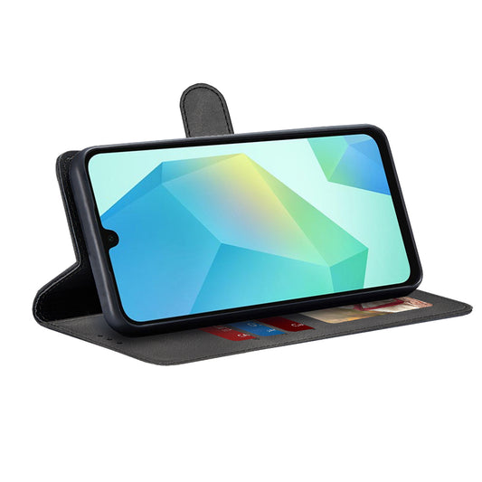 Deksel for Samsung Galaxy A16 5G A166 / A16 4G A165, Techsuit, Diary Book, Svart