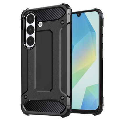 Deksel for Samsung Galaxy A16 5G A166 / A16 4G A165, Techsuit, Hybrid Armor, Svart