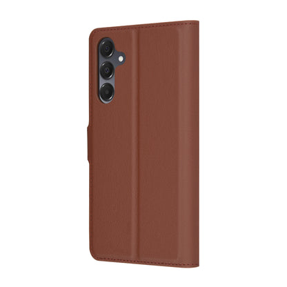 Deksel for Samsung Galaxy A16 5G A166 / A16 4G A165, Techsuit, Leather Folio, Brun