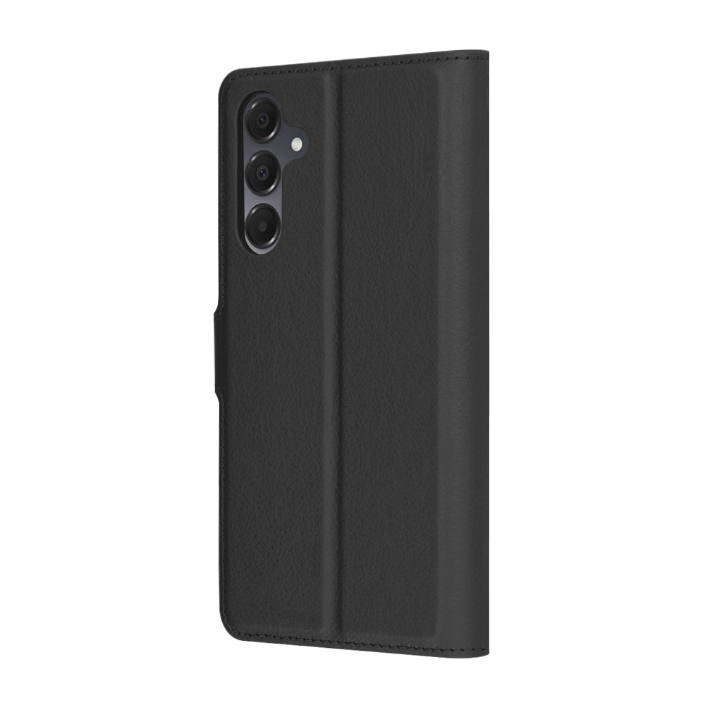 Deksel til Samsung Galaxy A16 5G A166 / A16 4G A165, Techsuit, Leather Folio, Svart