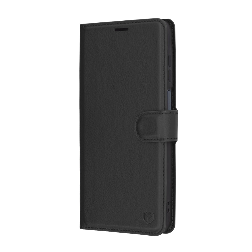 Deksel til Samsung Galaxy A16 5G A166 / A16 4G A165, Techsuit, Leather Folio, Svart