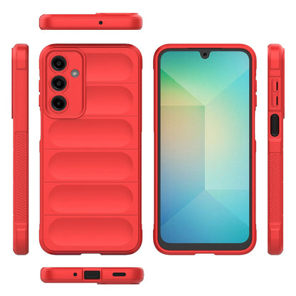 Deksel for Samsung Galaxy A16 5G A166 / A16 4G A165, Techsuit, Magic Shield, Rød