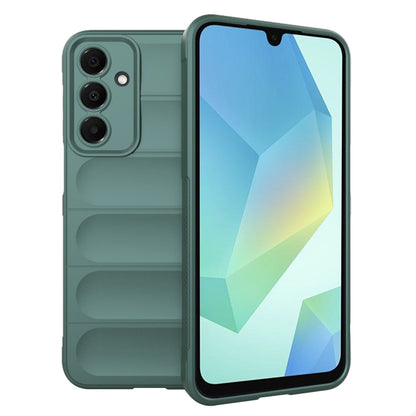 Deksel for Samsung Galaxy A16 5G A166 / A16 4G A165, Techsuit, Magic Shield, Grønn