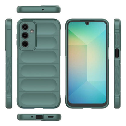 Deksel for Samsung Galaxy A16 5G A166 / A16 4G A165, Techsuit, Magic Shield, Grønn
