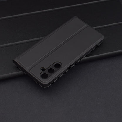 Deksel til Samsung Galaxy A16 5G A166 / A16 4G A165, Techsuit, Magskin Book, Svart