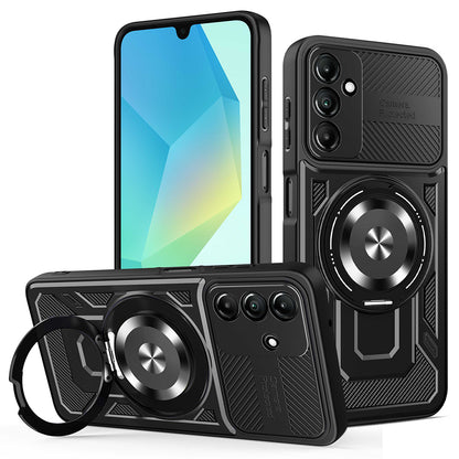 Deksel til Samsung Galaxy A16 5G A166 / A16 4G A165, Techsuit, RuggedCam, Svart