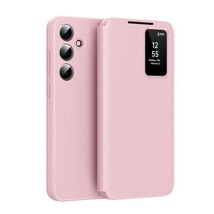 Deksel for Samsung Galaxy A16 5G A166 / A16 4G A165, Techsuit, SmartView, Rosa