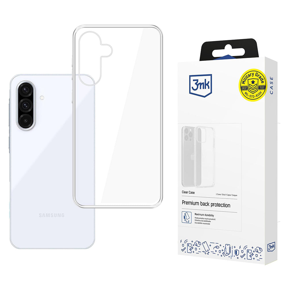 Deksel for Samsung Galaxy A17 4G / A17 5G, 3MK, Klar, Transparent