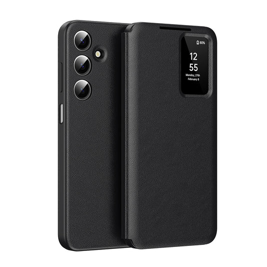 Deksel for Samsung Galaxy A17 4G / A17 5G / A26 A266, Techsuit, SmartView, Svart