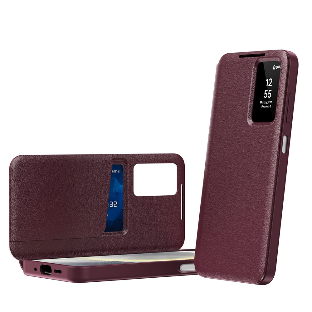 Deksel for Samsung Galaxy A17 4G / A17 5G / A26 A266, Techsuit, SmartView, Rød