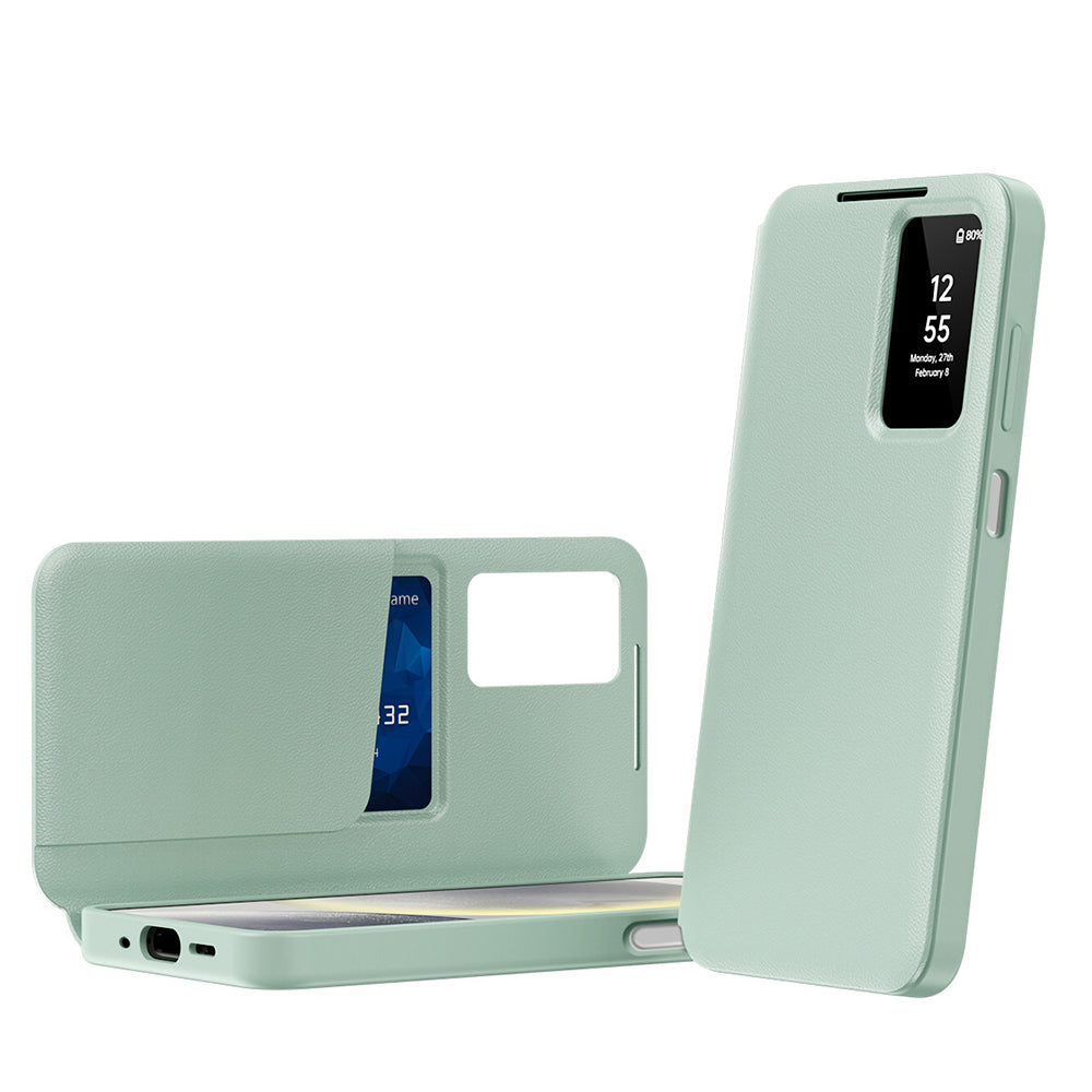 Deksel for Samsung Galaxy A17 4G / A17 5G / A26 A266, Techsuit, SmartView, Grønn