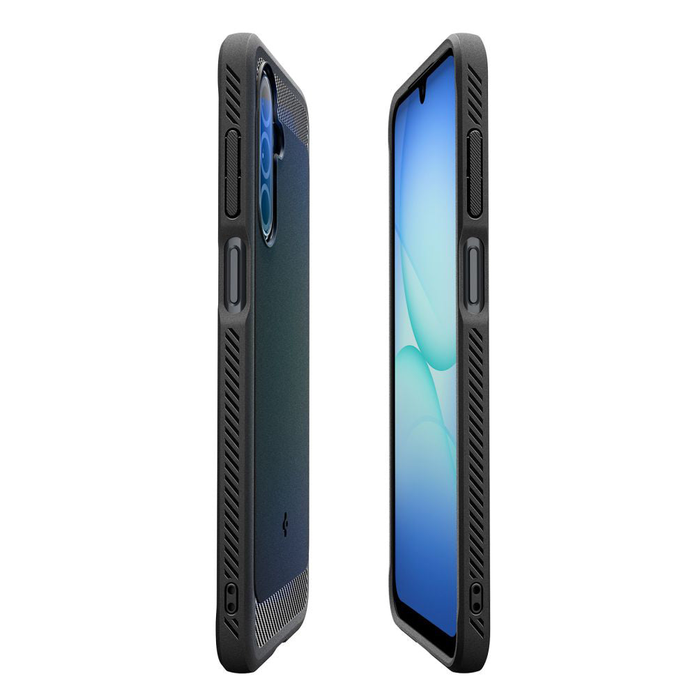 Deksel for Samsung Galaxy A17 4G / A17 5G, Spigen, Rugged Armor, Svart ACS09844
