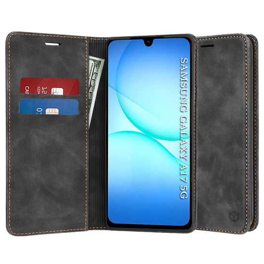 Deksel til Samsung Galaxy A17 4G / A17 5G, Techsuit, Confy, Svart
