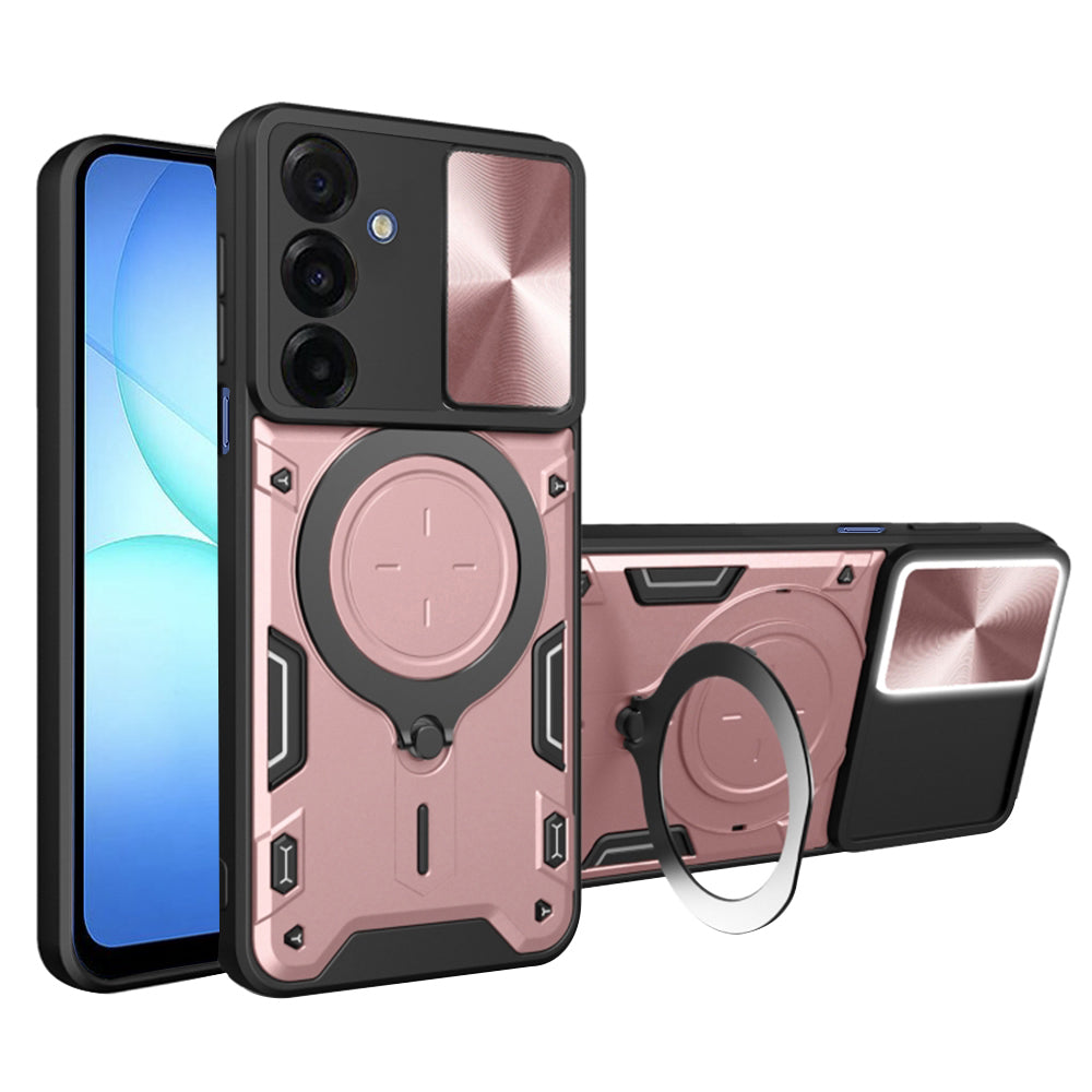 Deksel til Samsung Galaxy A17 5G, Techsuit, CamGuard Pro, Rosa Gull