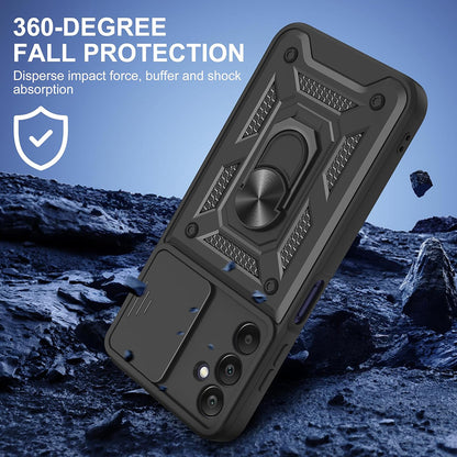 Deksel for Samsung Galaxy A17 5G, Techsuit, CamShield, Svart