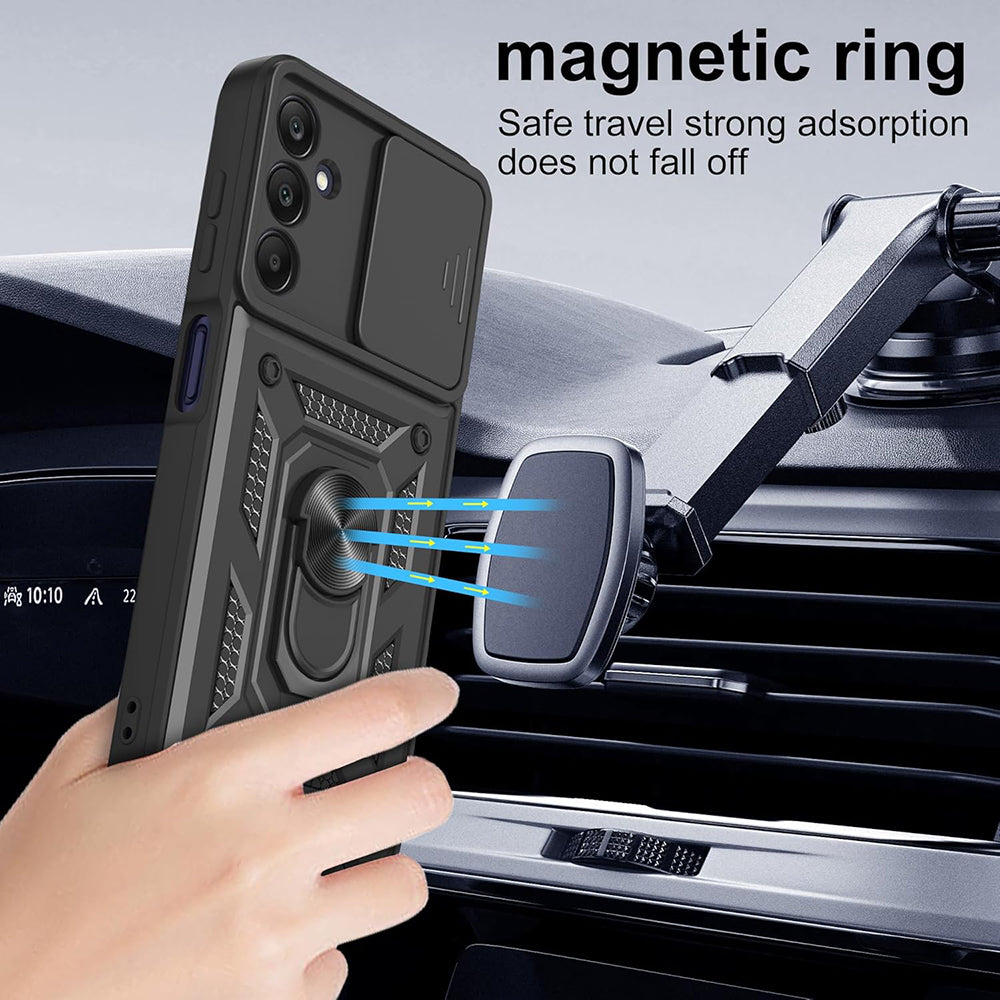 Deksel for Samsung Galaxy A17 5G, Techsuit, CamShield, Svart