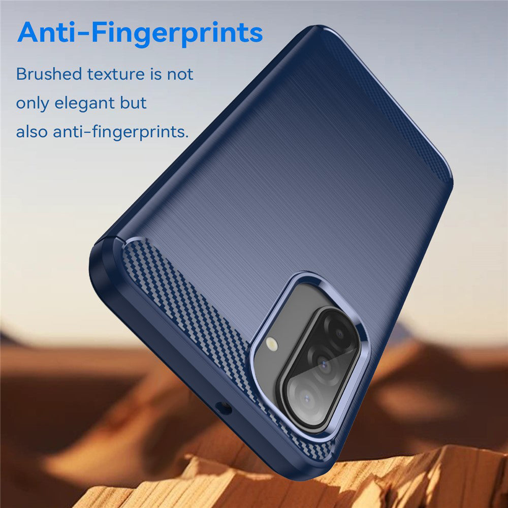Deksel til Samsung Galaxy A17 5G, Techsuit, Karbon, Blå