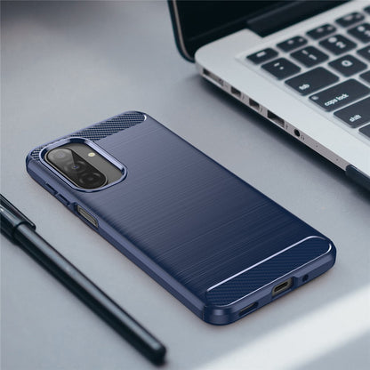 Deksel til Samsung Galaxy A17 5G, Techsuit, Karbon, Blå