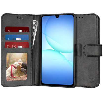 Deksel for Samsung Galaxy A17 5G, Techsuit, Diary Book, Svart