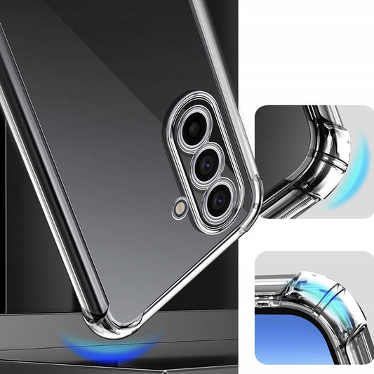 Deksel til Samsung Galaxy A17 5G, Techsuit, Støtsikker Klar, Transparent