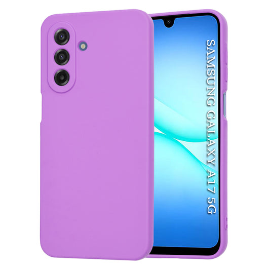 Deksel til Samsung Galaxy A17 5G, Techsuit, SoftFlex, Lilla
