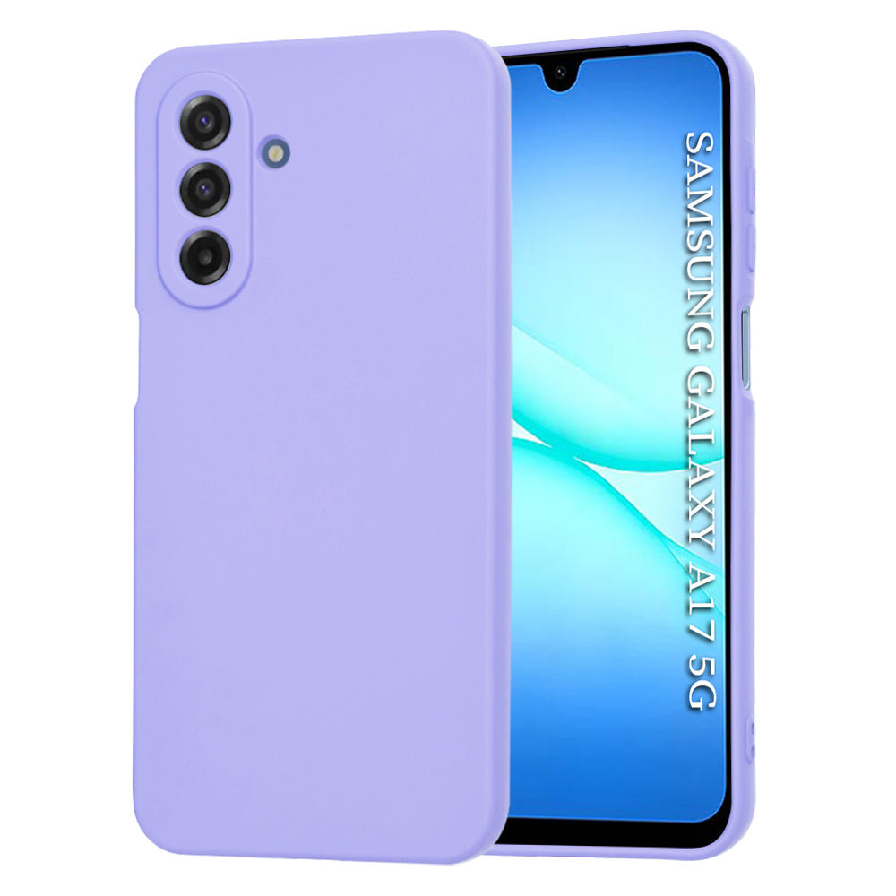 Deksel til Samsung Galaxy A17 5G, Techsuit, SoftFlex, Lys lilla