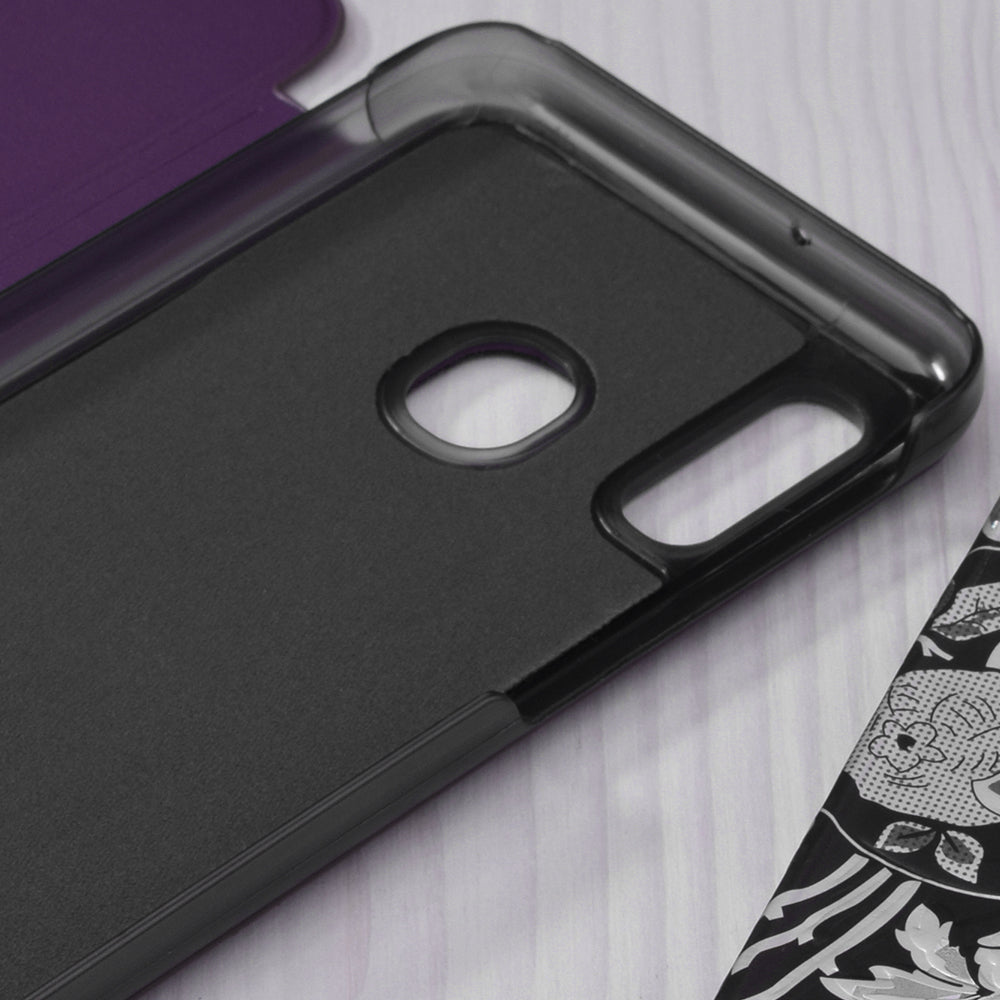 Deksel for Samsung Galaxy A20e A202, Techsuit, eFold, Lilla