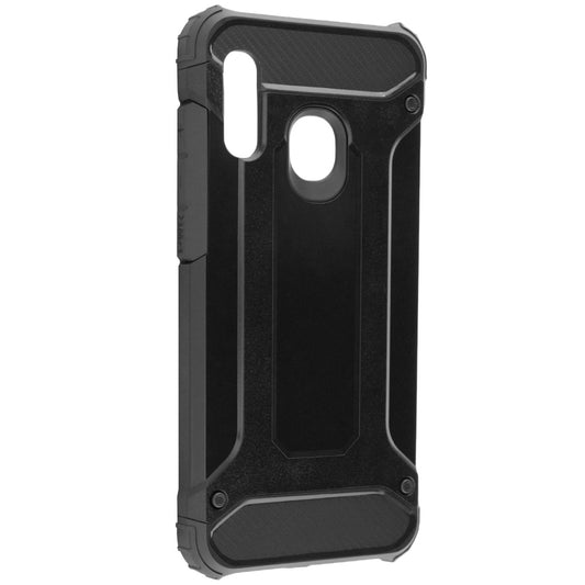 Deksel for Samsung Galaxy A20e A202, Techsuit, Hybrid Armor, Svart