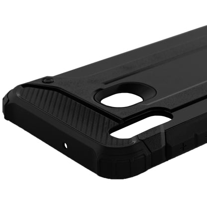 Deksel for Samsung Galaxy A20e A202, Techsuit, Hybrid Armor, Svart