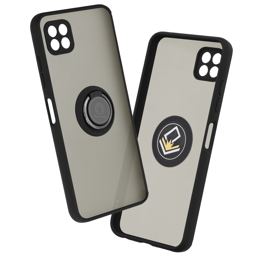 Deksel for Samsung Galaxy A22 5G A226, Techsuit, Glinth, Svart