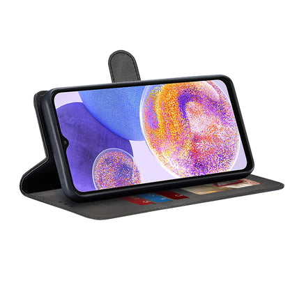Deksel for Samsung Galaxy A23 5G A236 / A23 A235, Techsuit, Diary Book, Svart