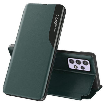 Deksel for Samsung Galaxy A23 5G A236 / A23 A235, Techsuit, eFold, Mørkegrønn