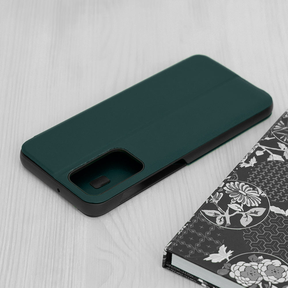 Deksel for Samsung Galaxy A23 5G A236 / A23 A235, Techsuit, eFold, Mørkegrønn