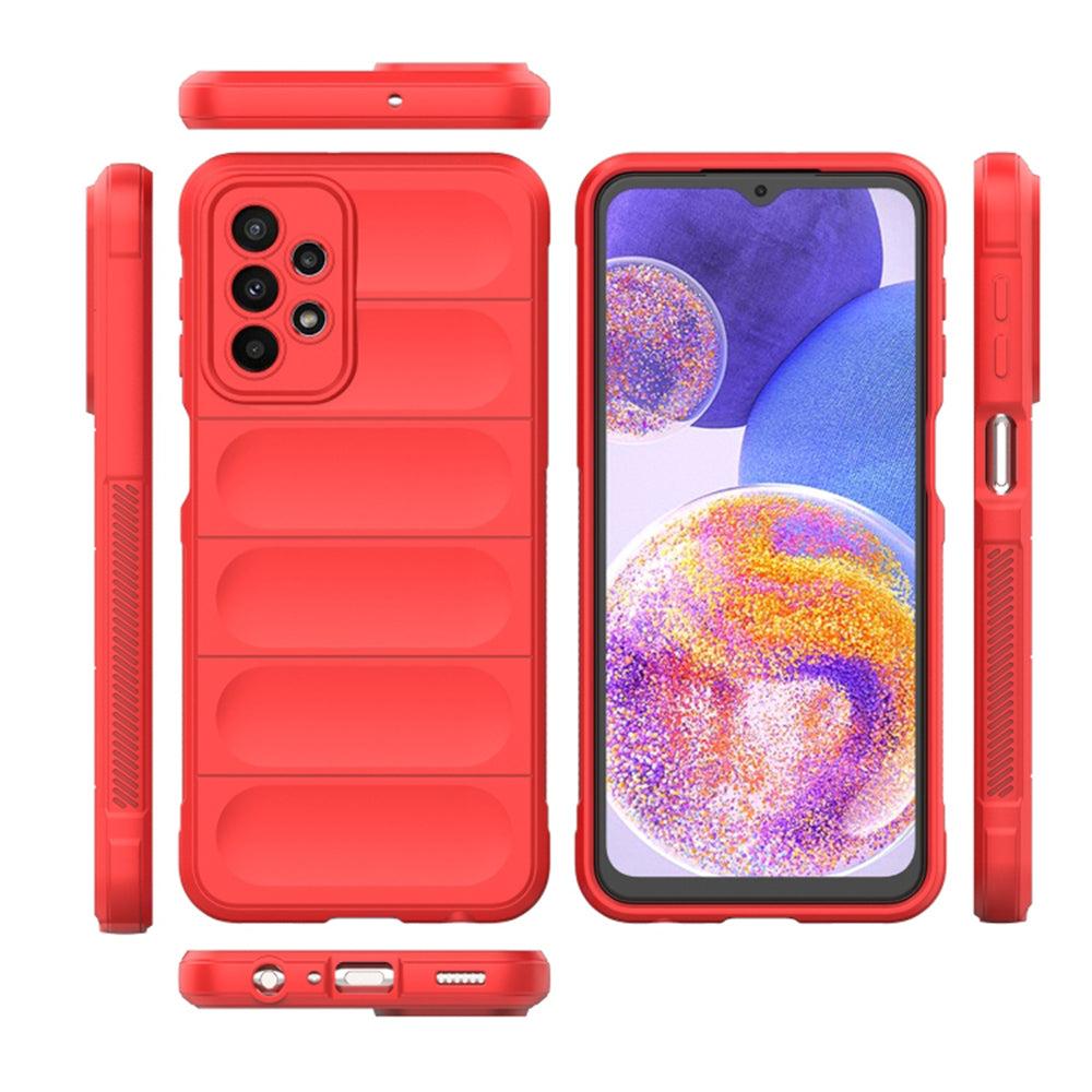 Deksel for Samsung Galaxy A23 5G A236 / A23 A235, Techsuit, Magic Shield, Svart