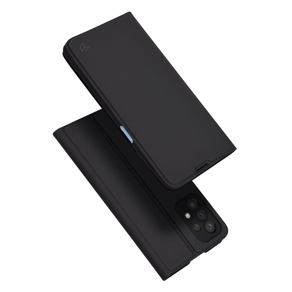 Deksel til Samsung Galaxy A23 5G A236 / A23 A235, Techsuit, Magskin Book, Svart